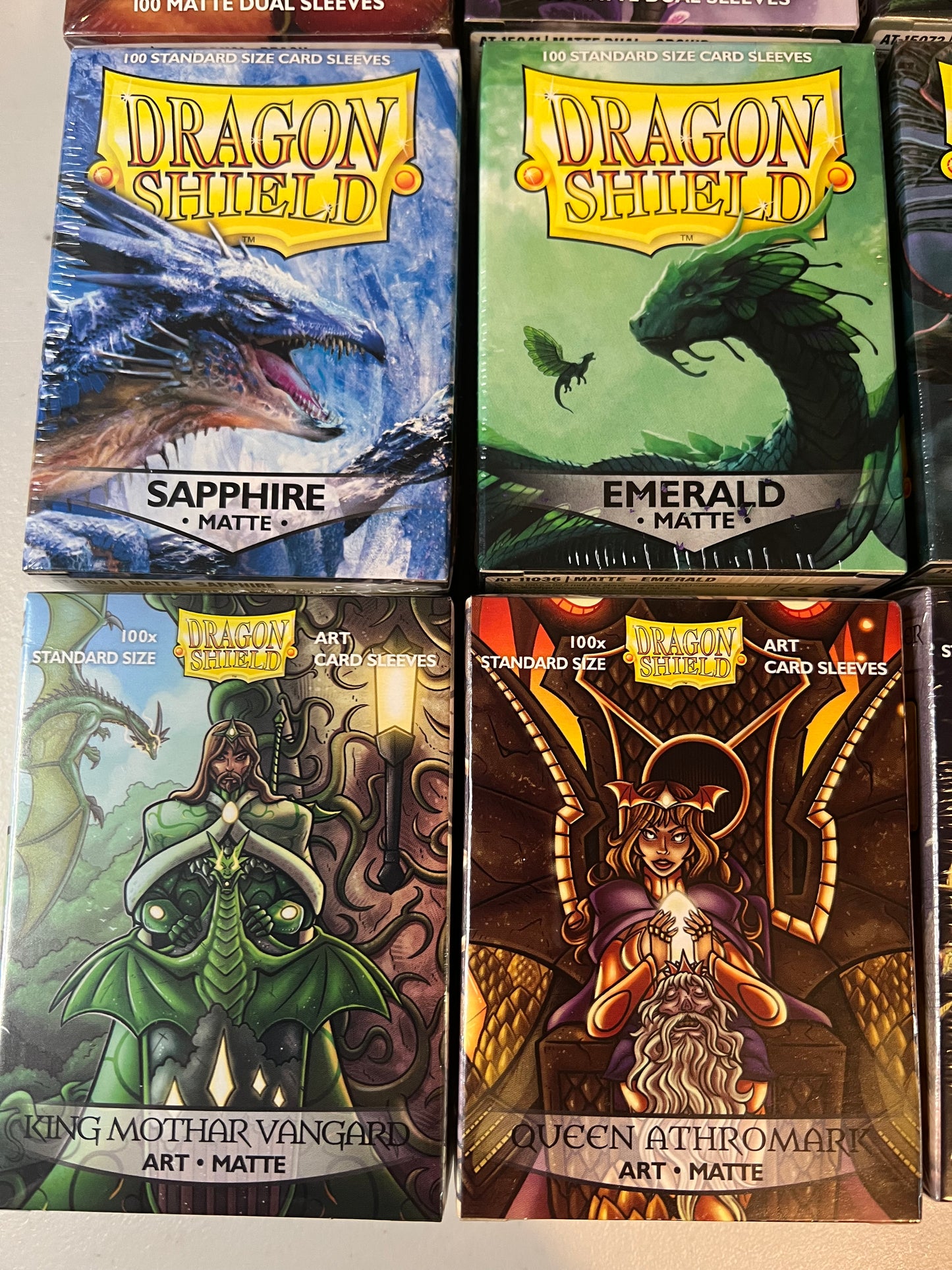 Dragon Shield Sleeves - Variety pack of 12