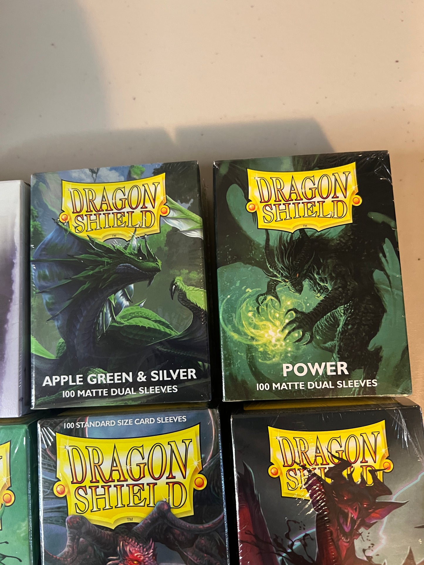 Dragon Shield Sleeves - Variety pack of 12