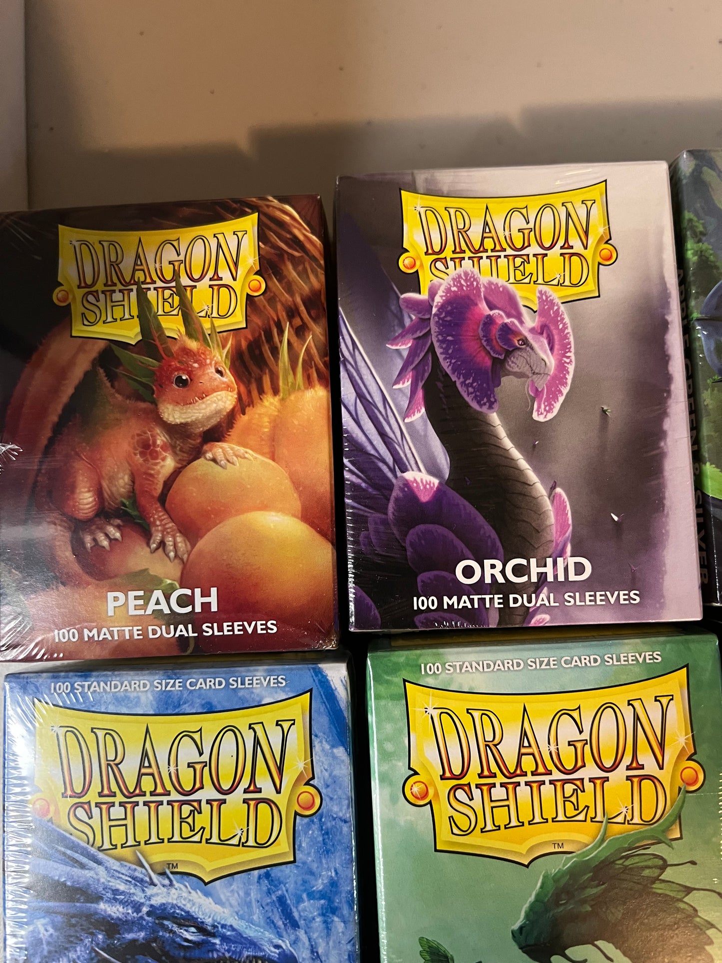 Dragon Shield Sleeves - Variety pack of 12