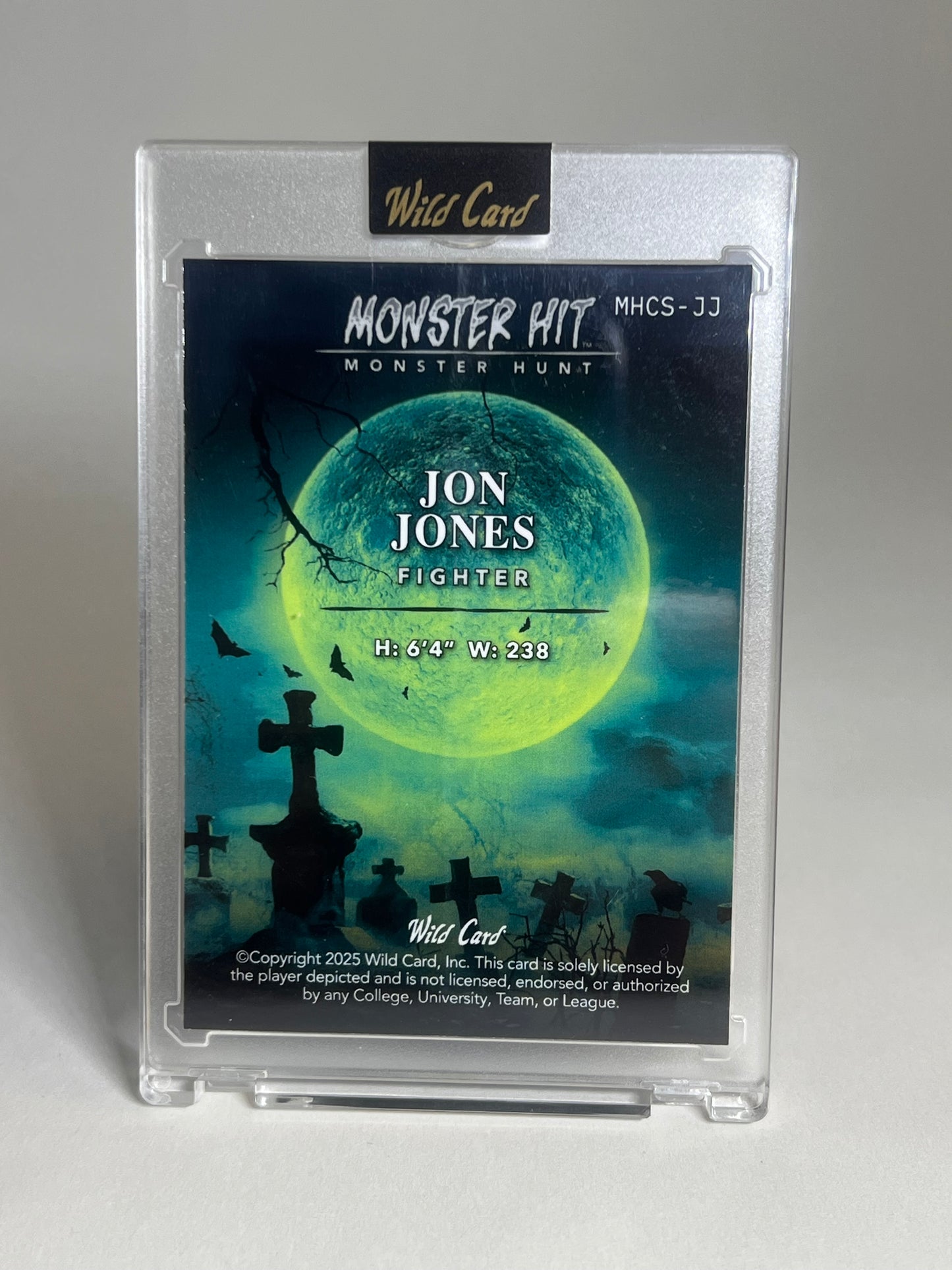 2025 Wild Card Jon Jones 1/1 Monster Hit UFC