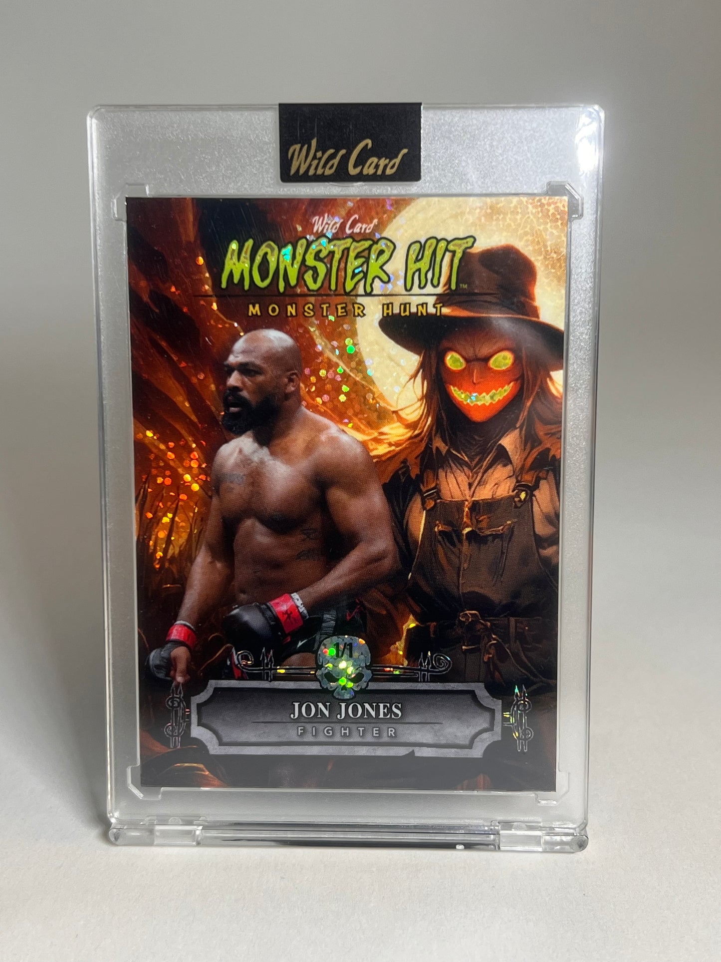 2025 Wild Card Jon Jones 1/1 Monster Hit UFC