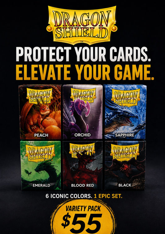 Dragon Shield Sleeves - Variety Pack